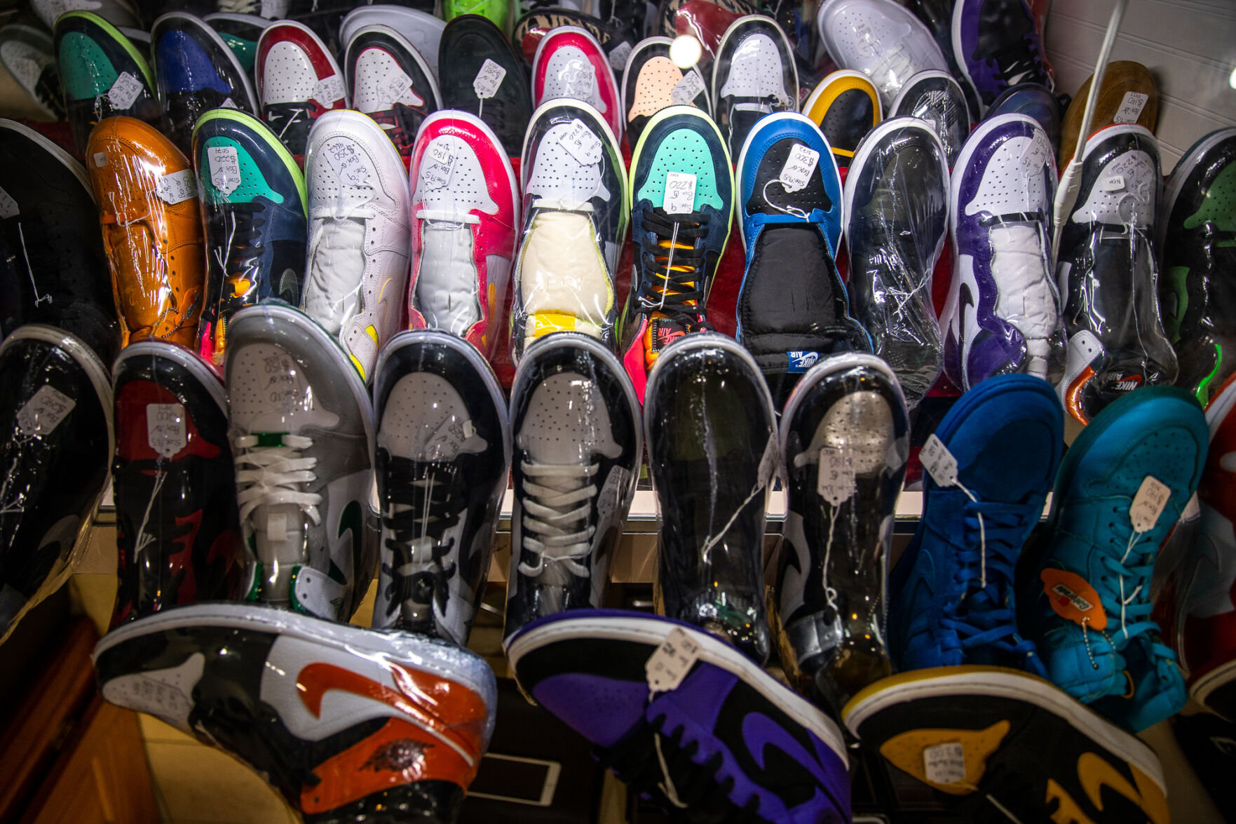 Local sneaker head opens new shop at Salmon Run Mall